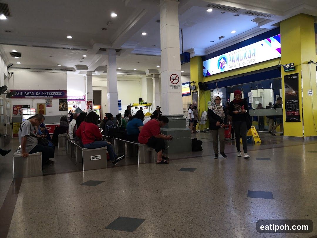 Bus Station Waiting Area