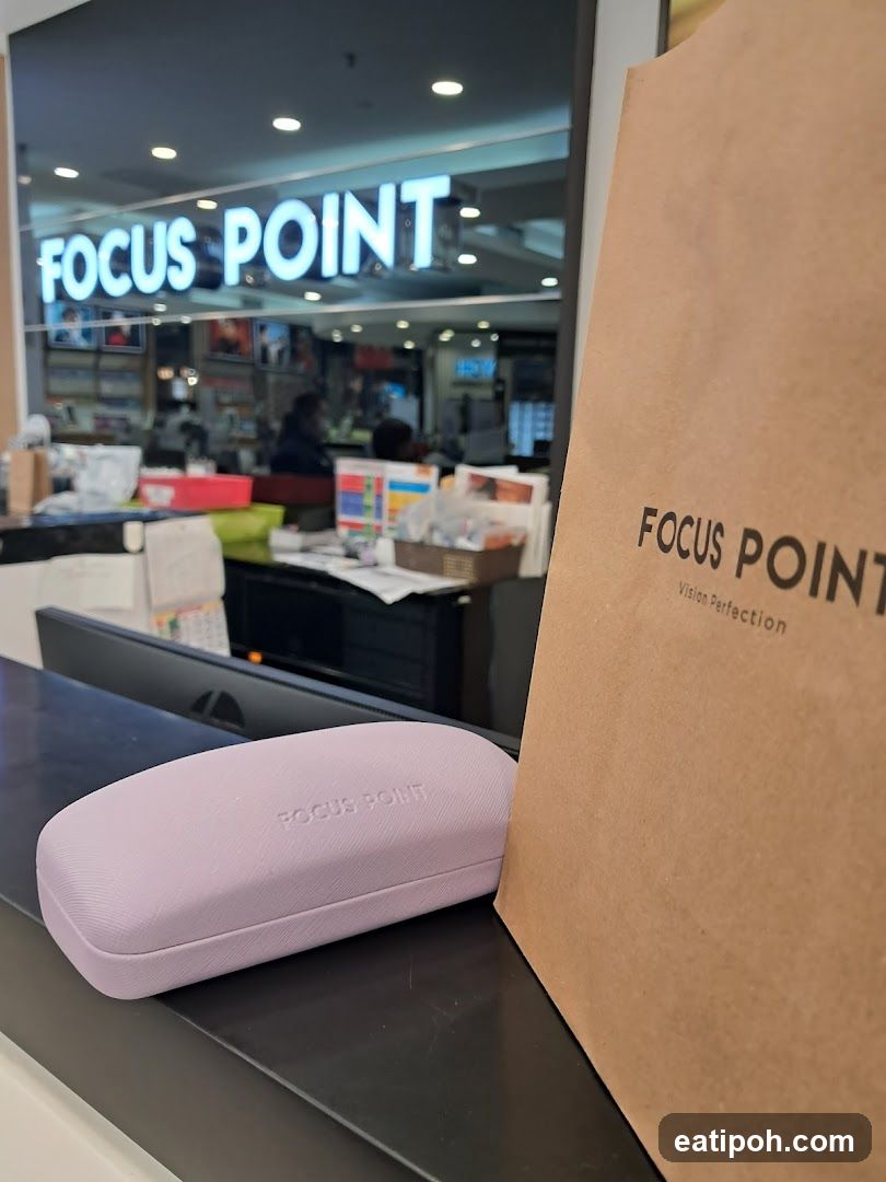 Focus Point Eyewear Store Counter