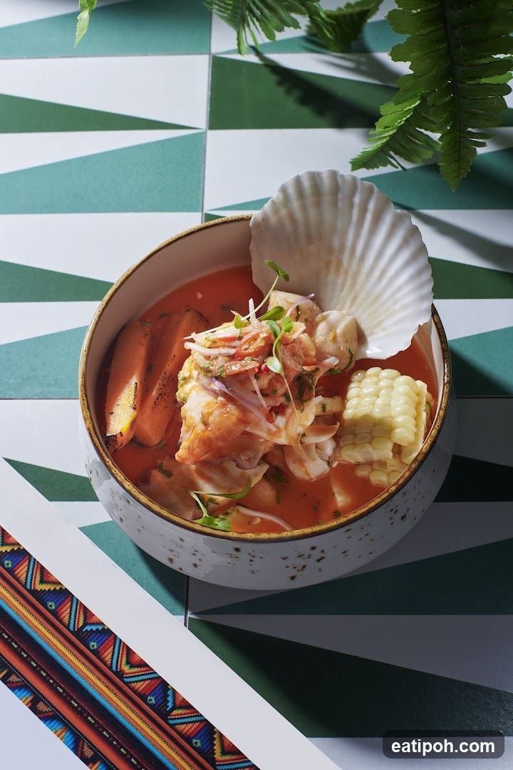 Seafood Ceviche Dish