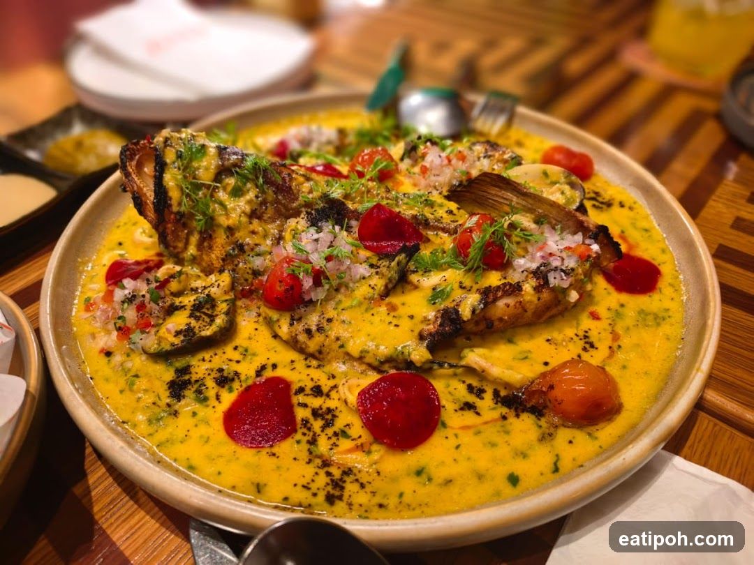 Whole Fish in Yellow Sauce