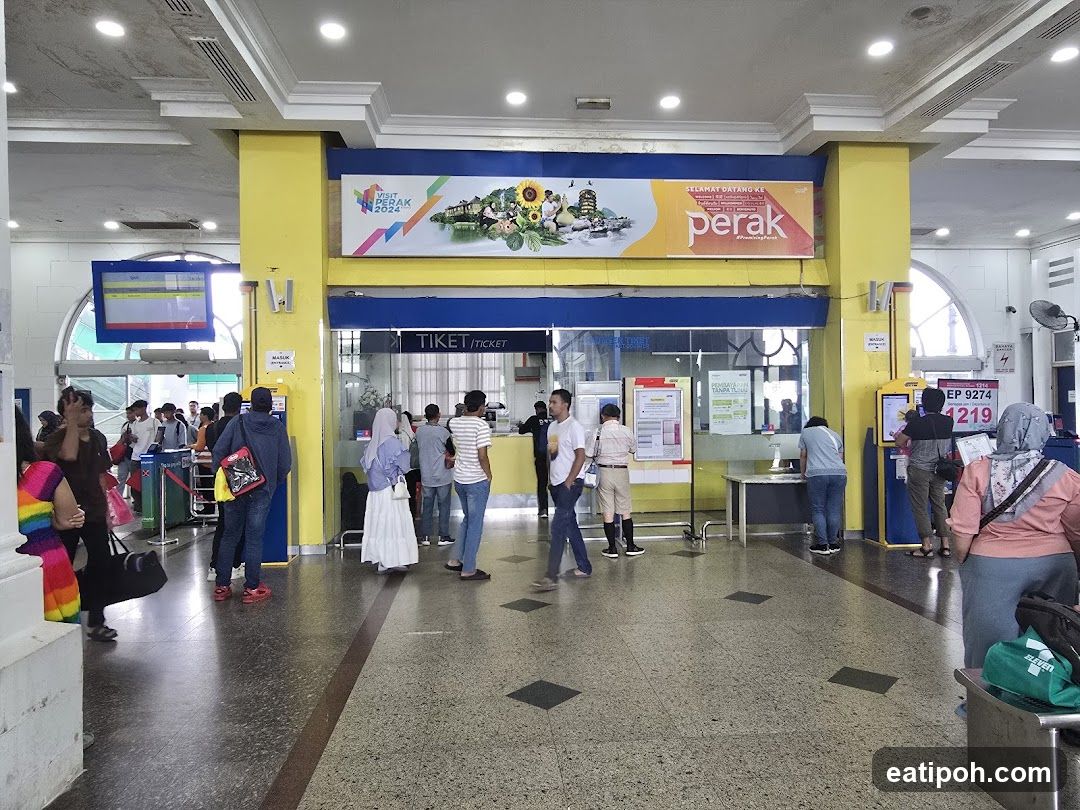 Train Station Ticket Counter