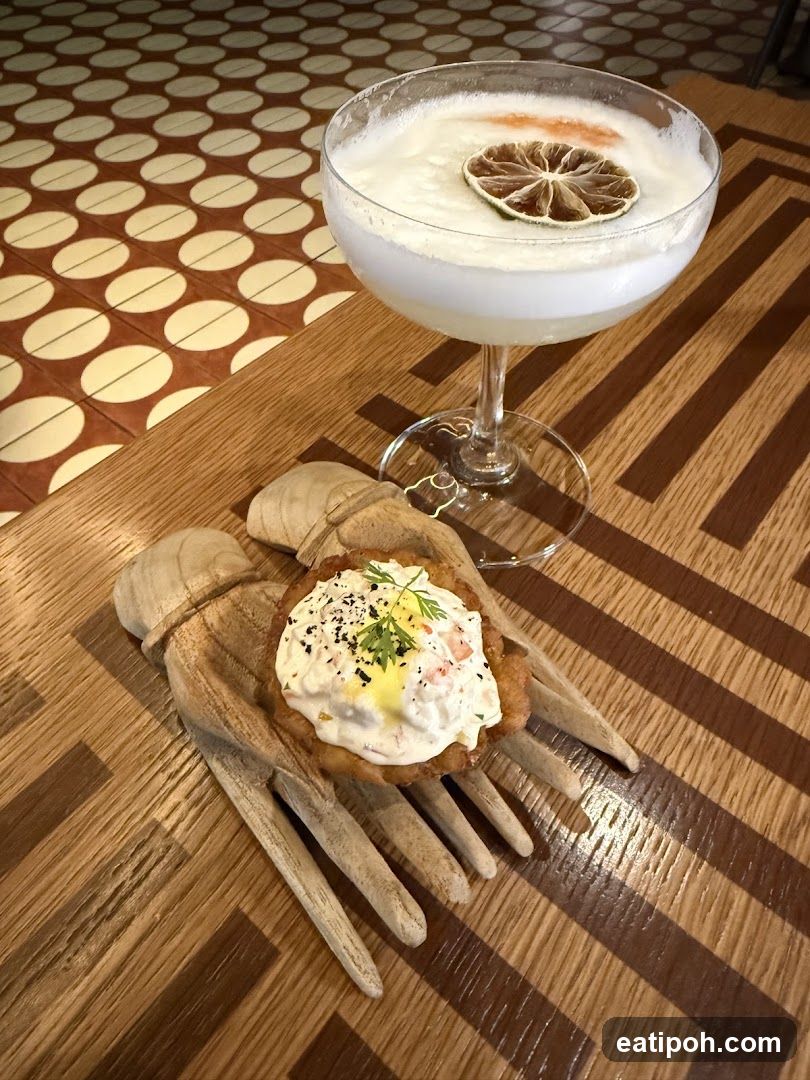 Cocktail and Appetizer
