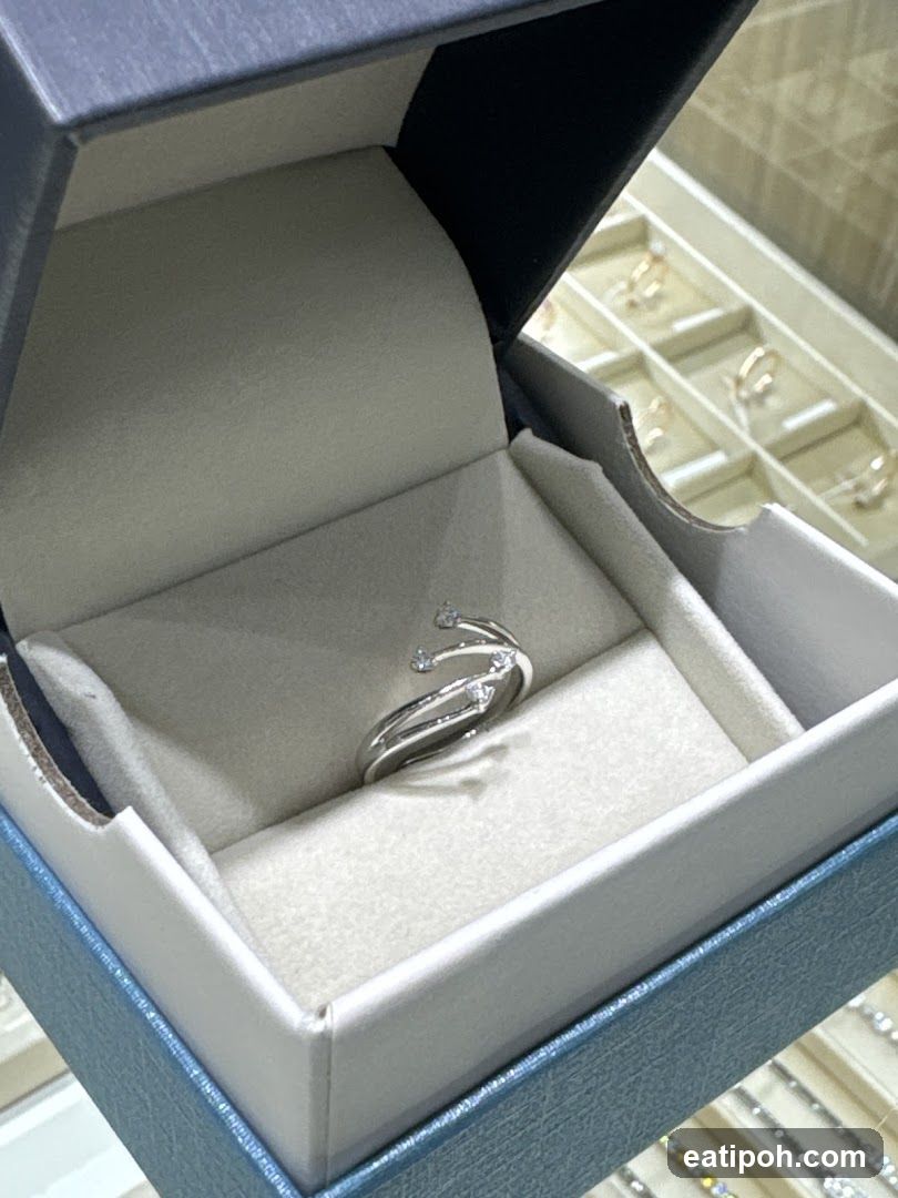 Diamond Ring in Jewelry Box
