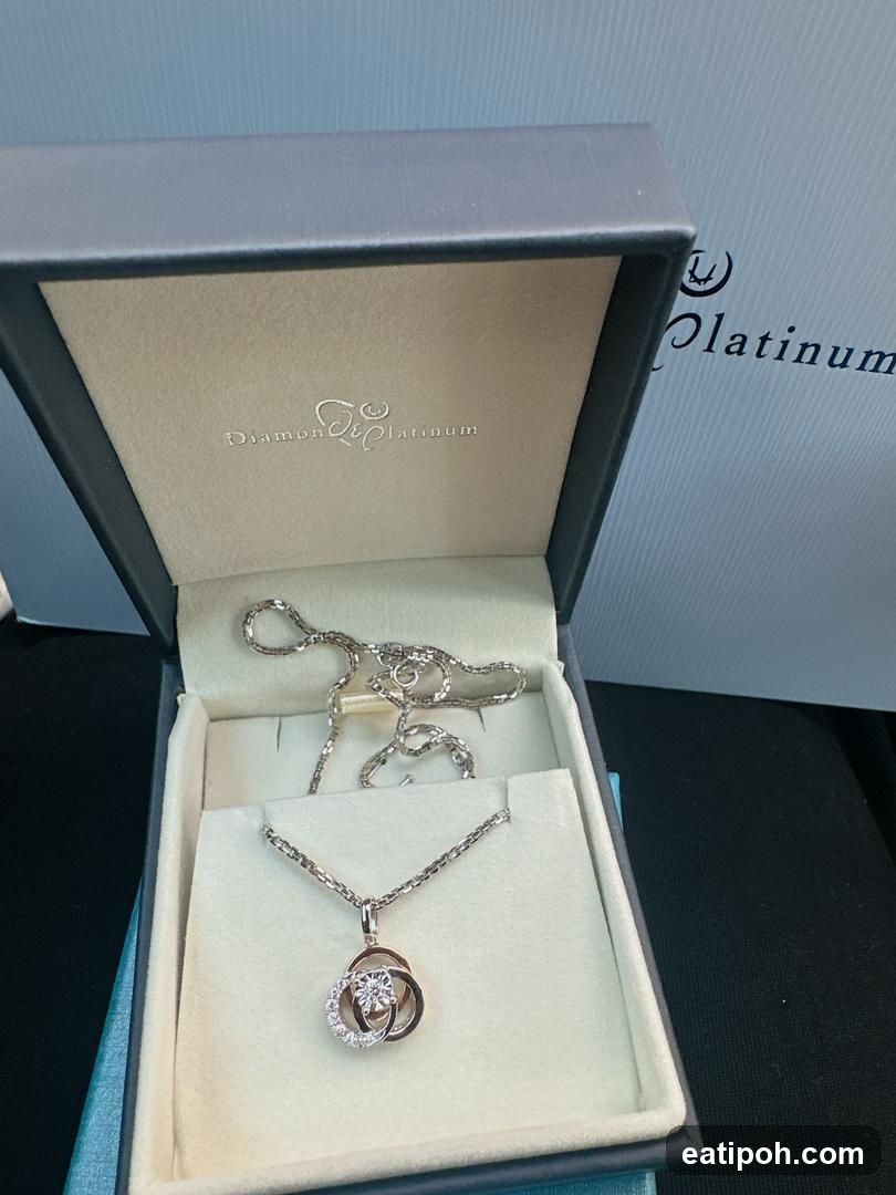 Diamond and Platinum Necklace