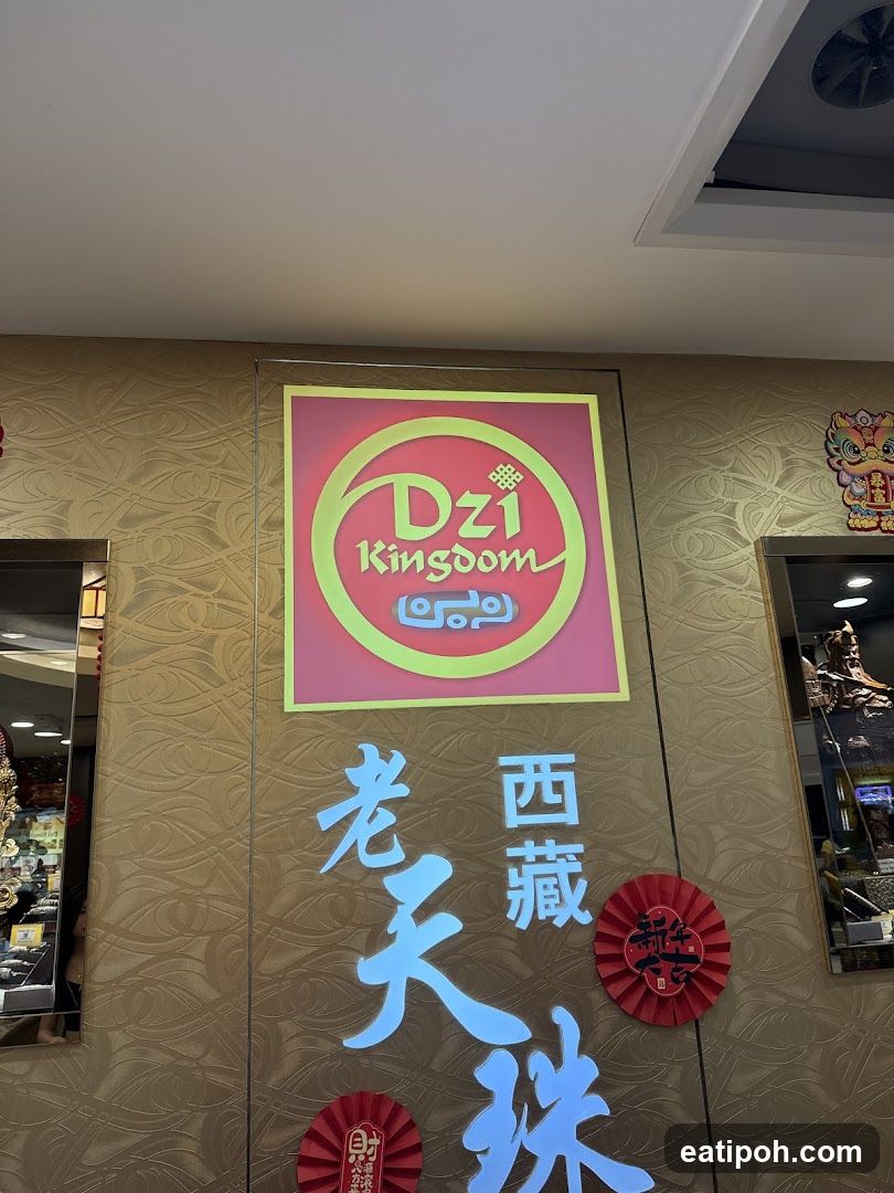 Dzi Kingdom Signage