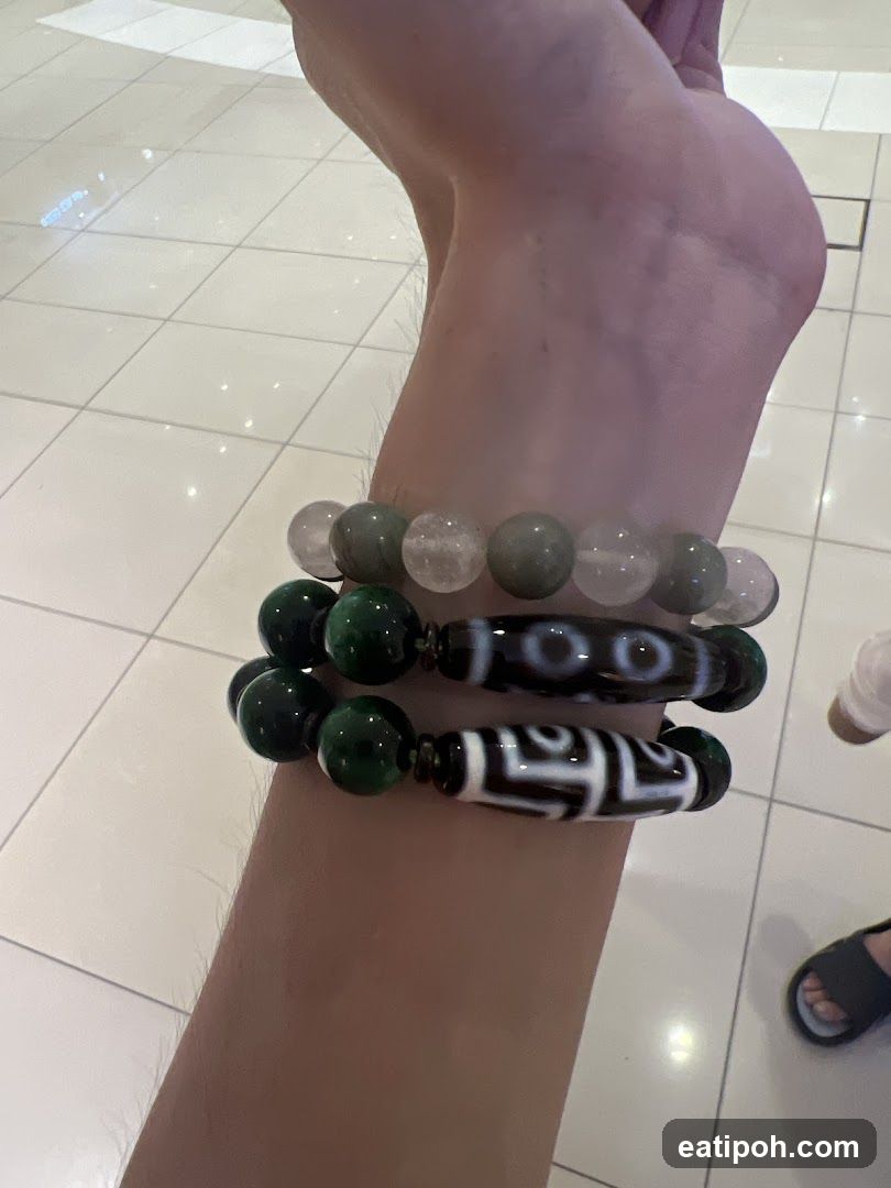 Bracelets on Wrist