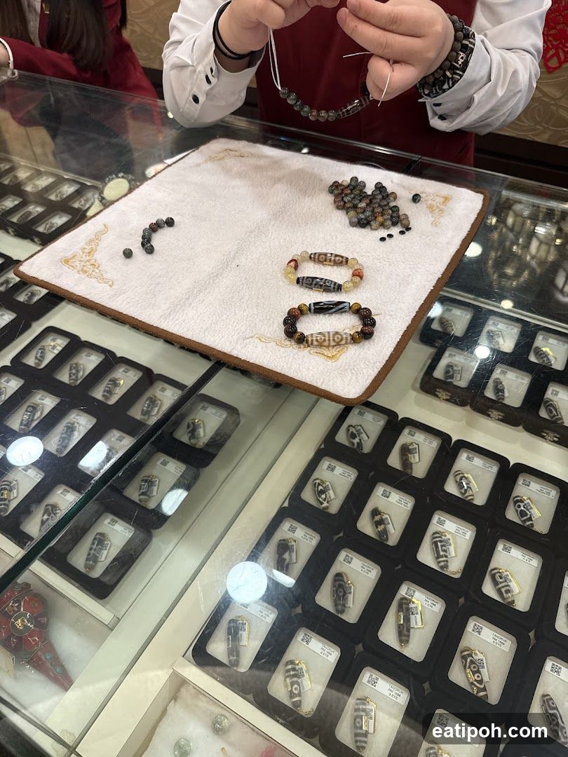 Beadwork and Jewelry Display