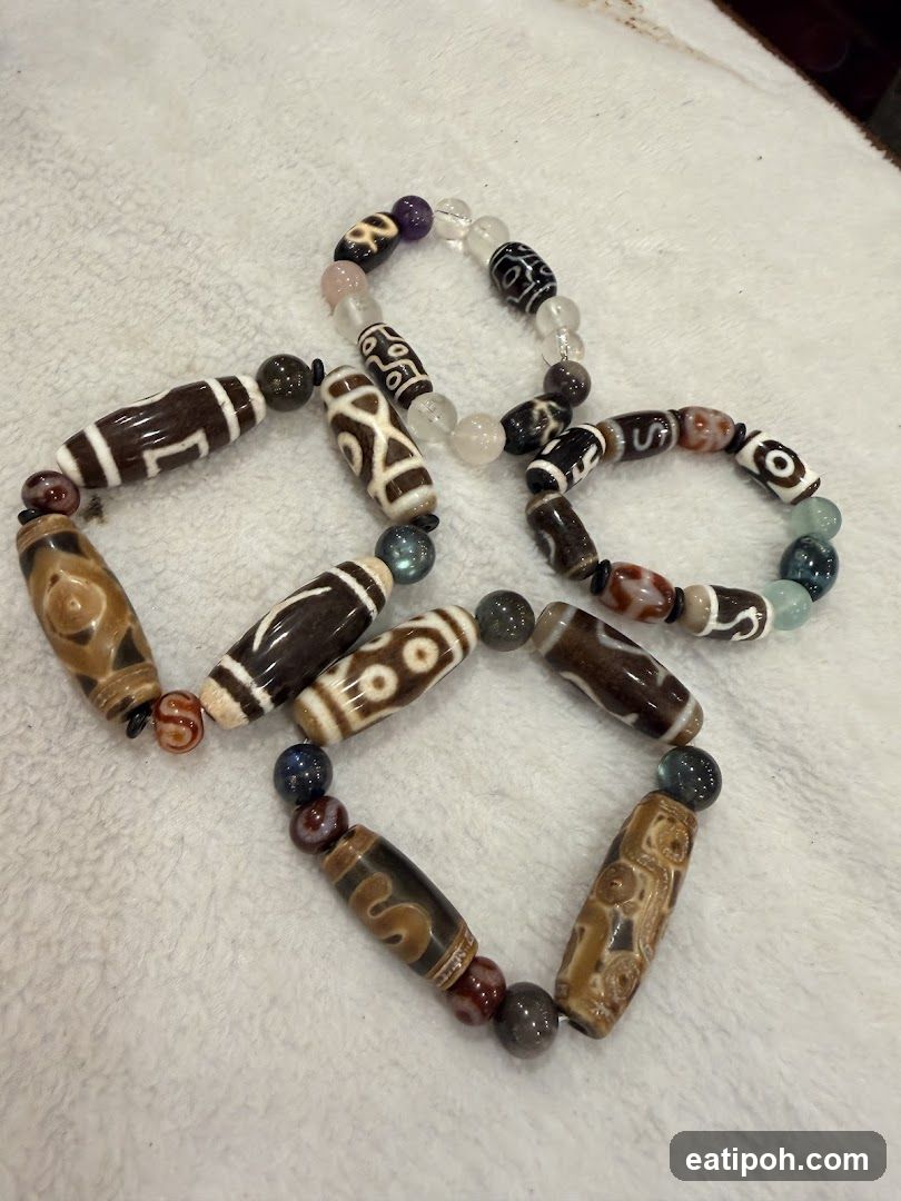 Tibetan Dzi Bead Bracelets