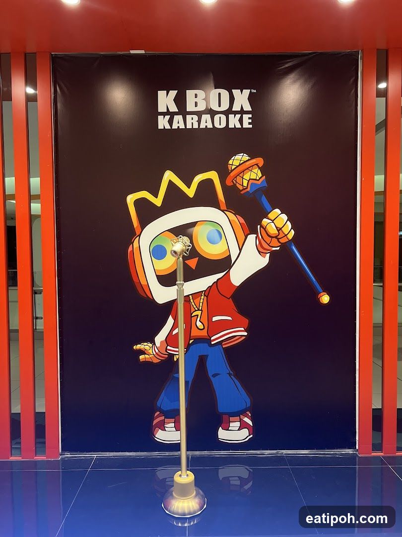 K Box Karaoke Advertisement