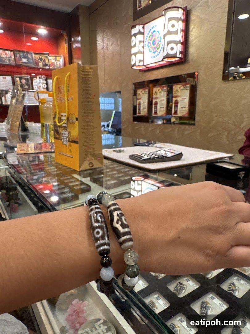 Bracelets in a Shop