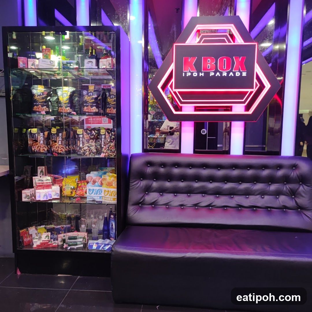 K Box Karaoke Entrance