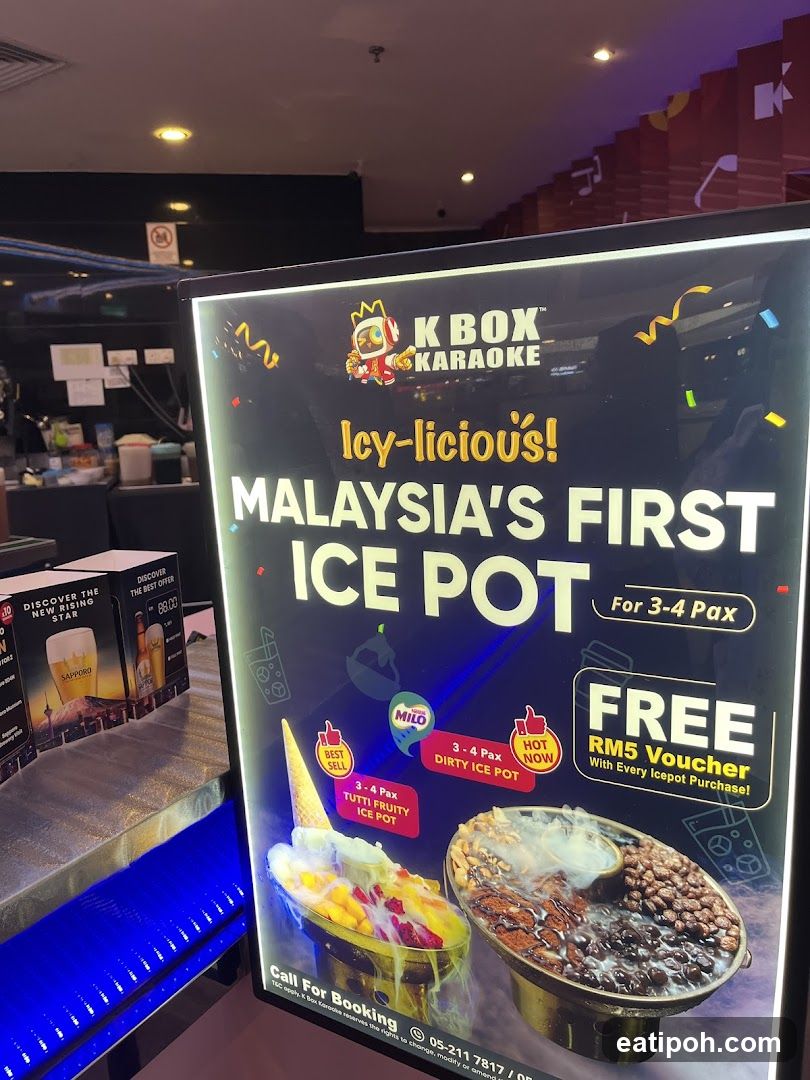 K Box Karaoke Ice Pot Promotion