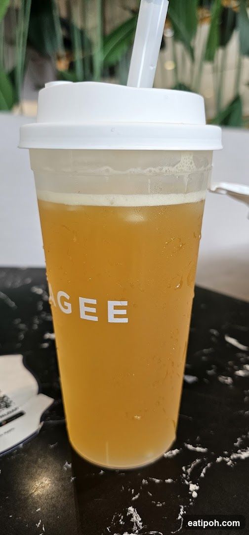 Beverage in a cup