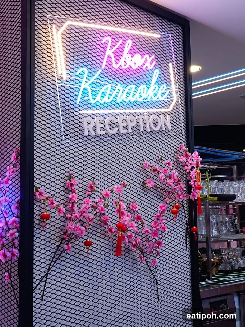 Kbox Karaoke Reception Neon Sign