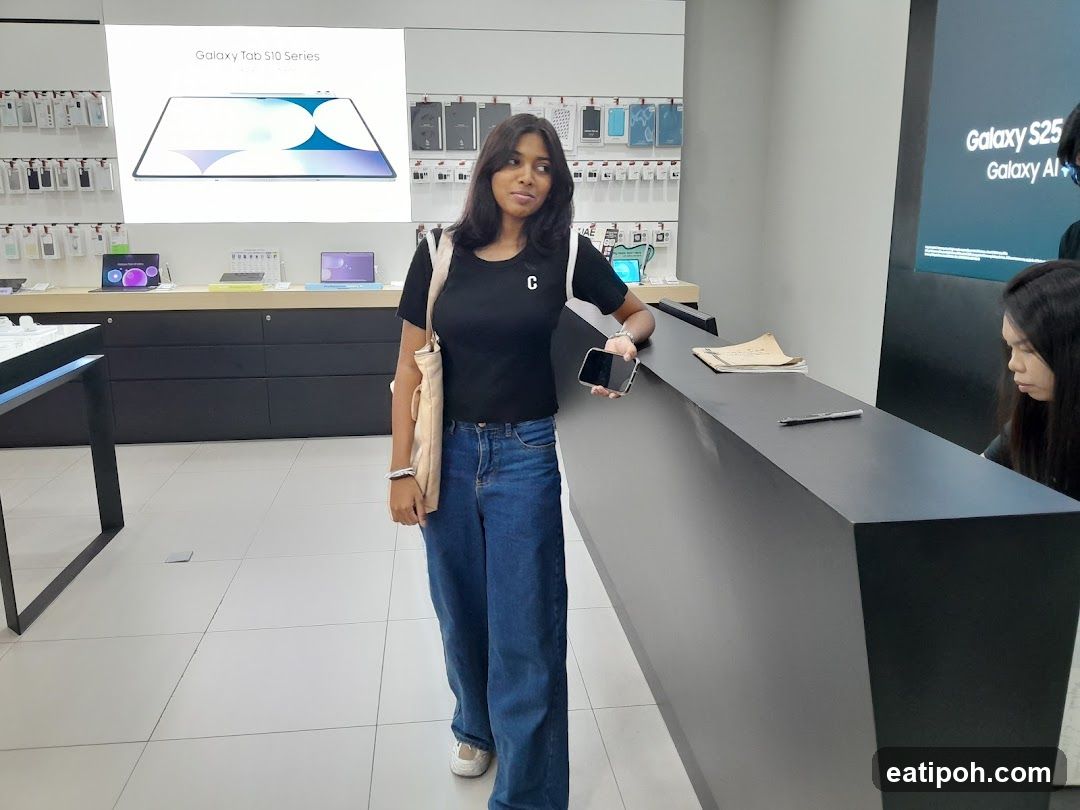 Electronics Store Display
