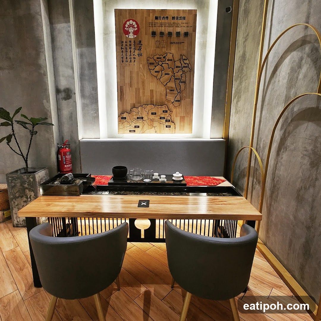Tea Ceremony Table Setting