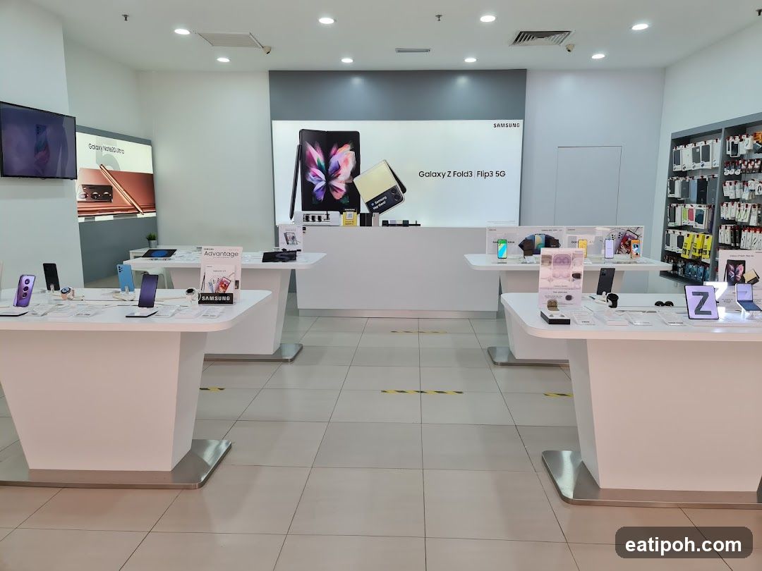 Samsung Store Interior