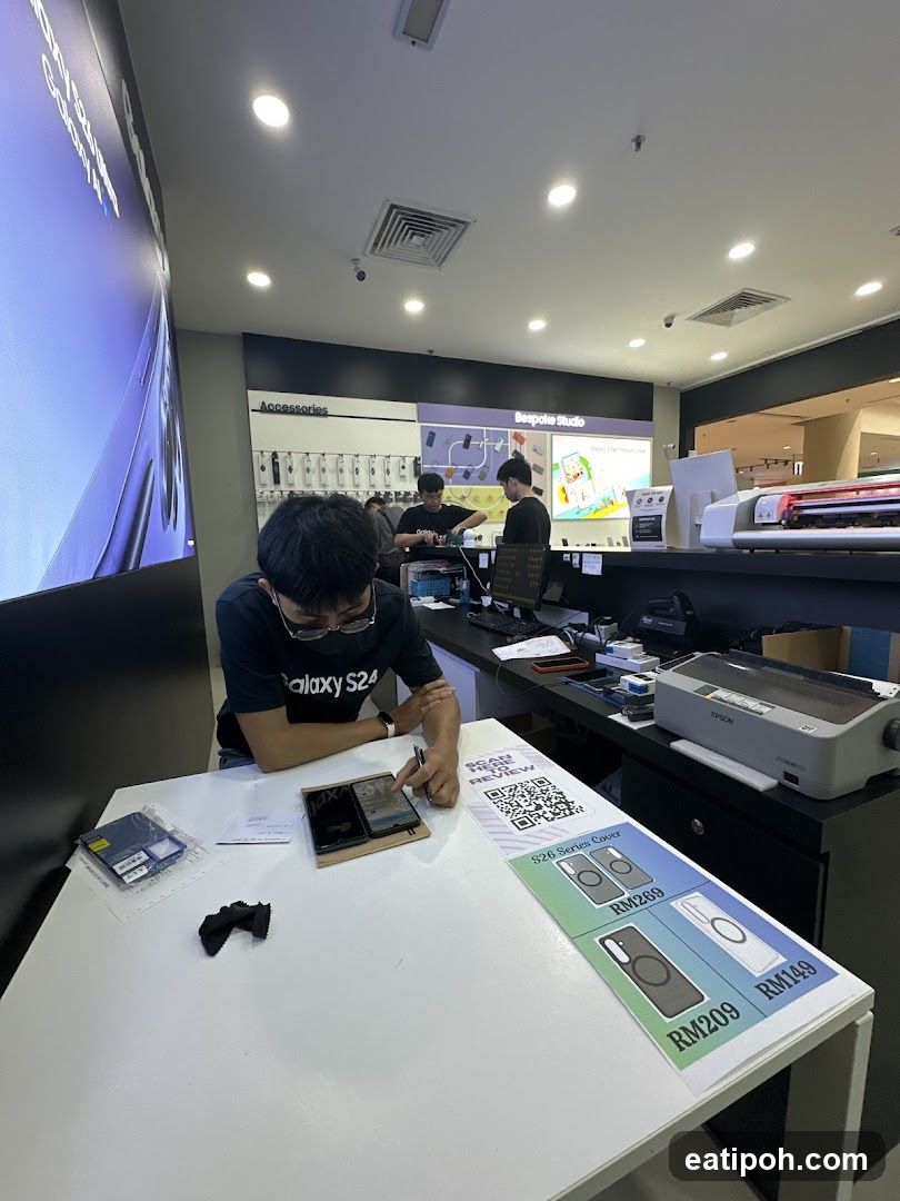 Electronics Store Display