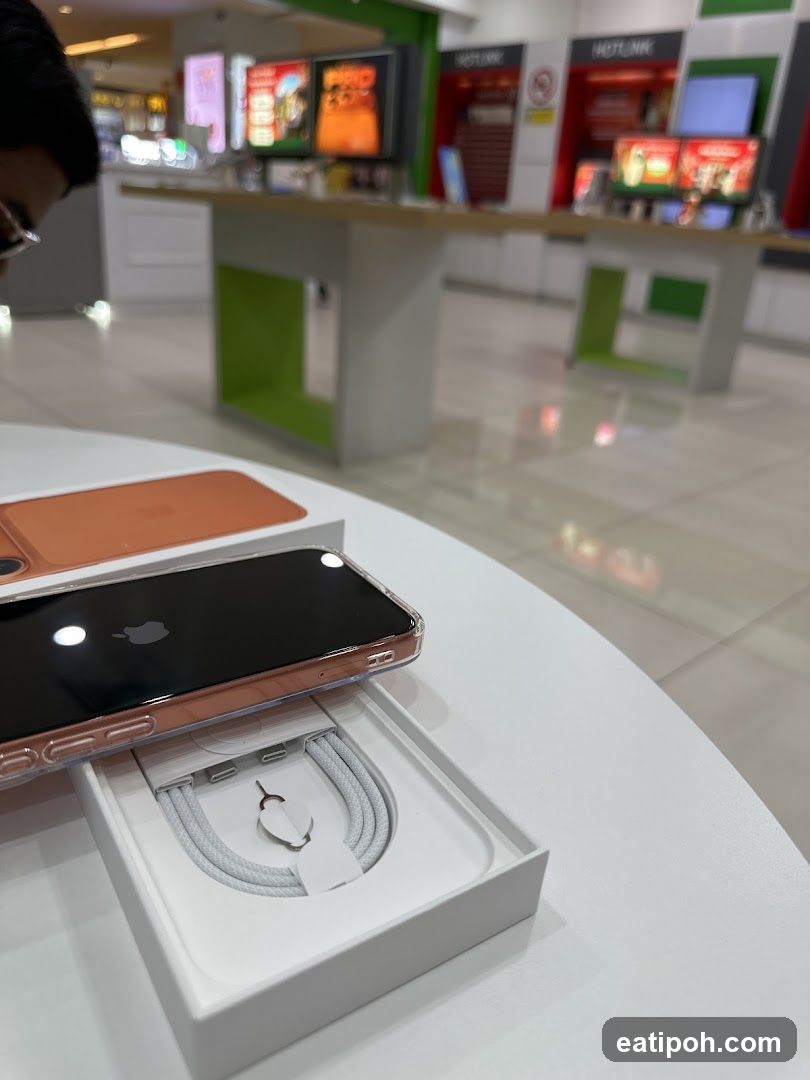 Apple iPhone with Accessories