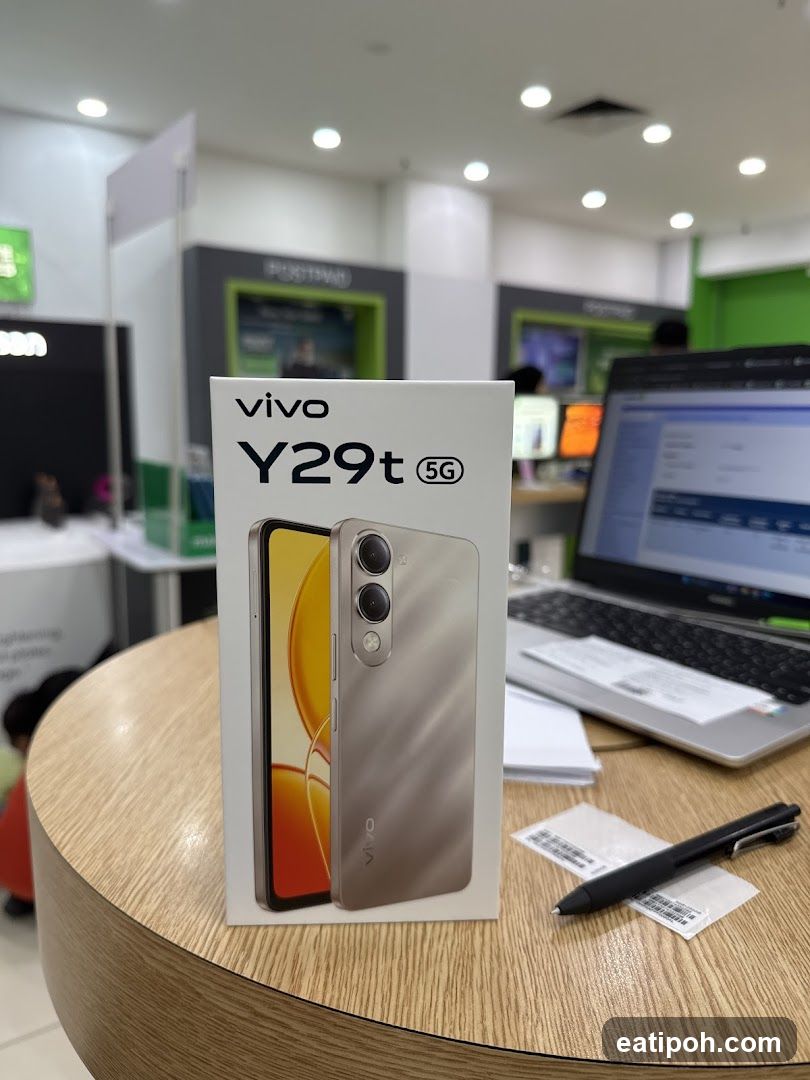 Vivo Y29t 5G Phone Box