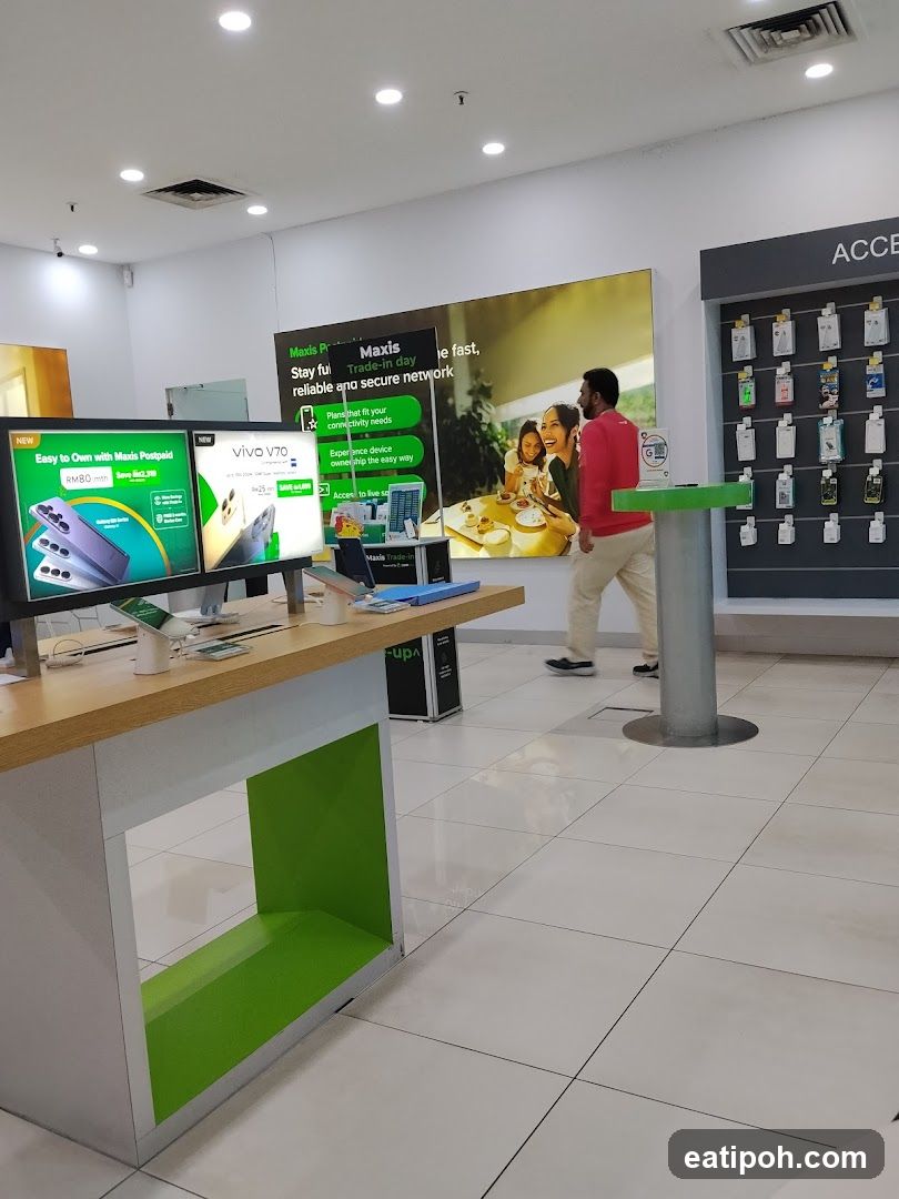 Mobile Phone Store Display