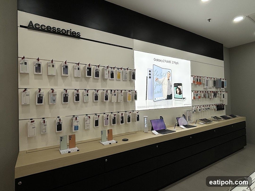 Phone Accessories Display