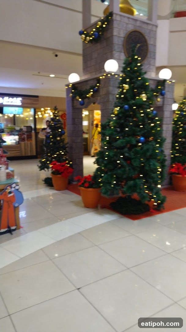 Christmas Decorations in a Mall