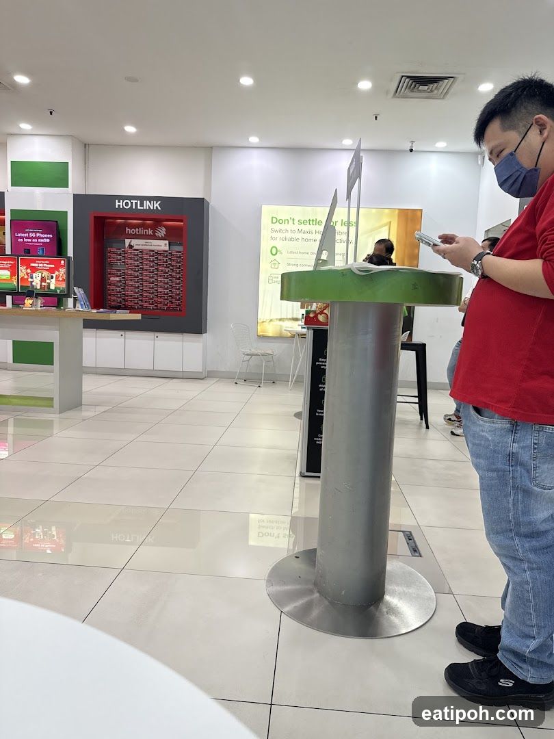 Store Interior with Promotions