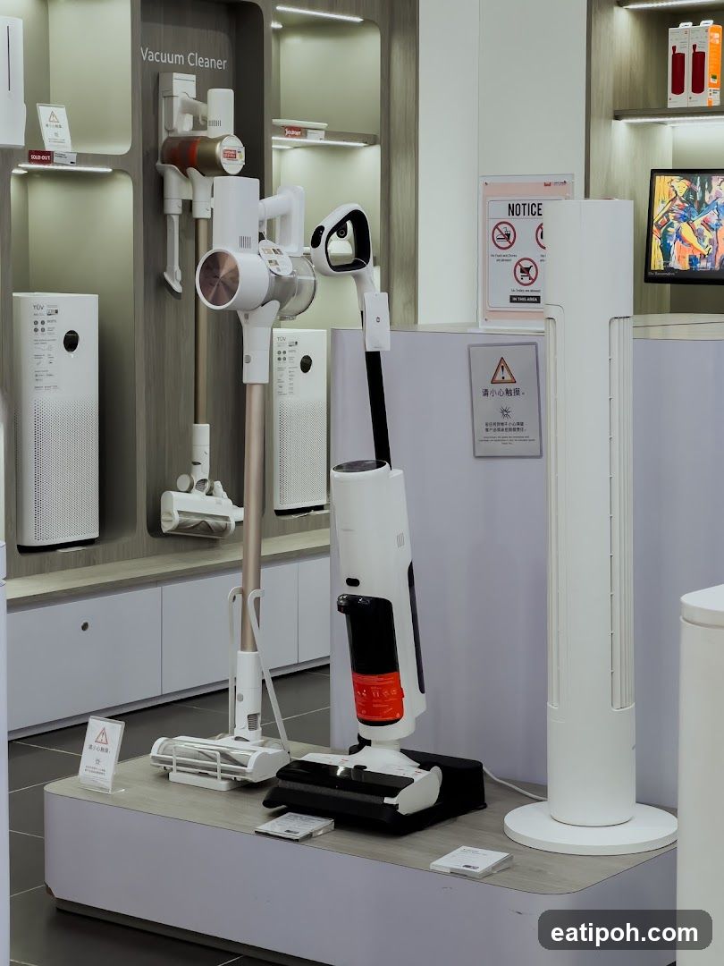 Vacuum Cleaner Display