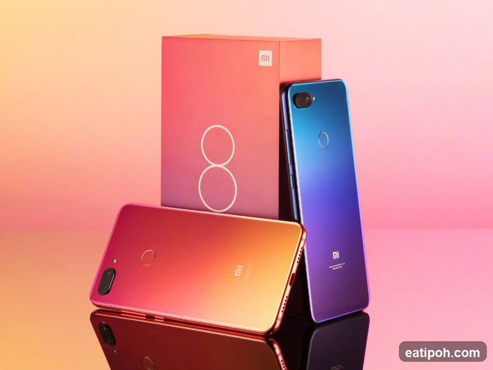 Xiaomi Mi 8 Smartphones