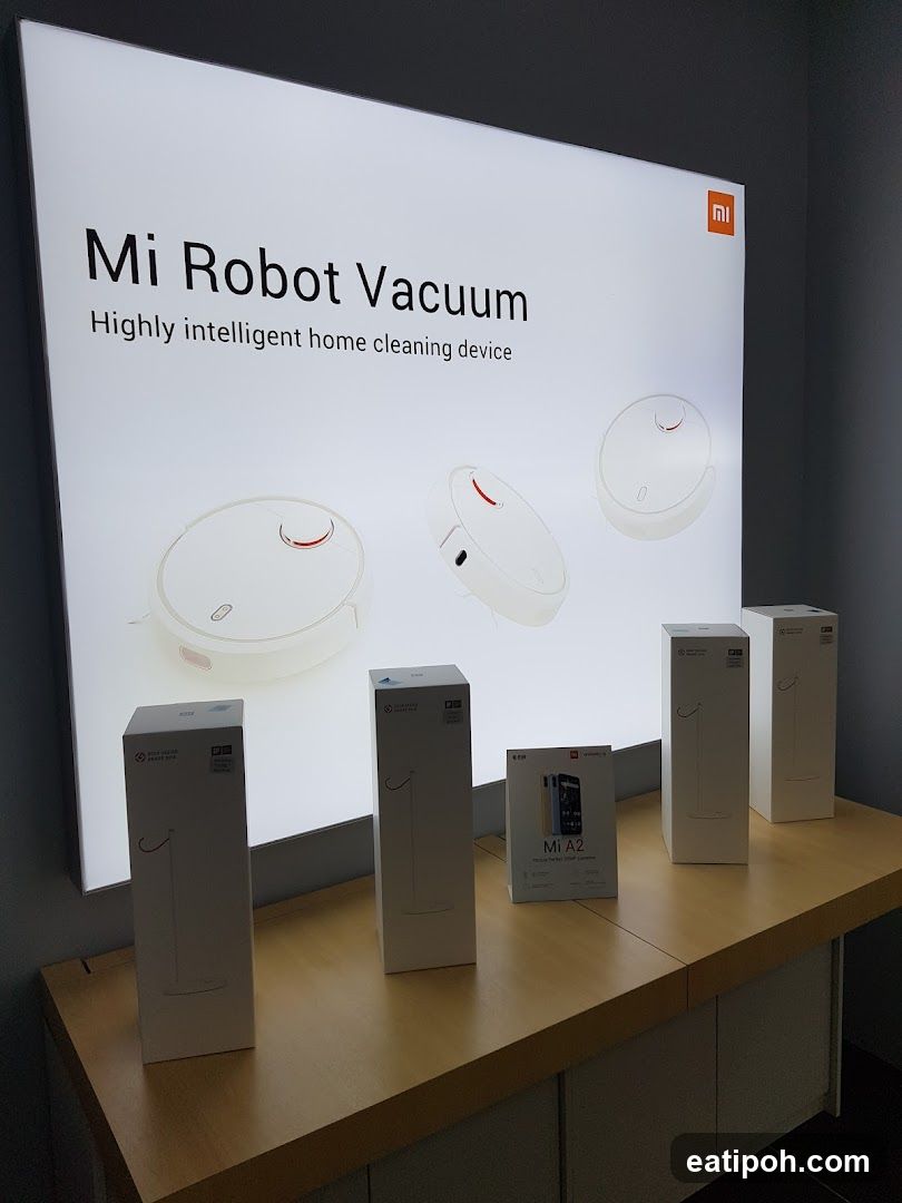 Mi Robot Vacuum Display