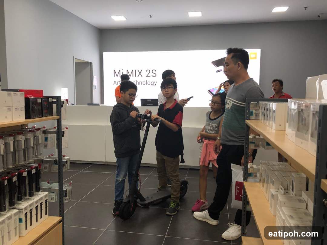 People in a store