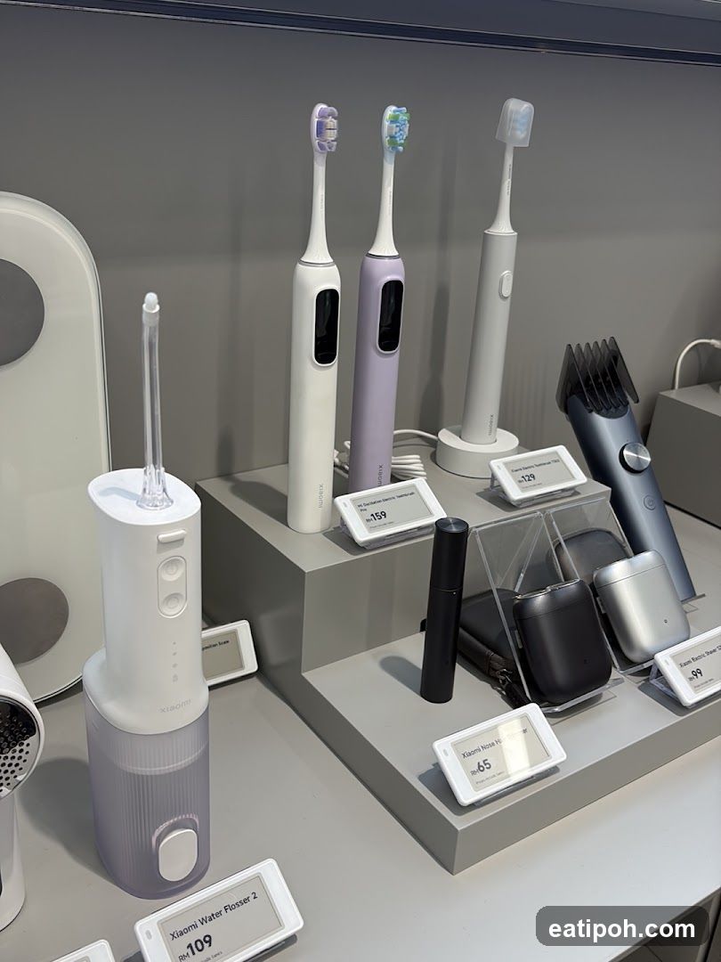 Xiaomi Personal Care Products Display