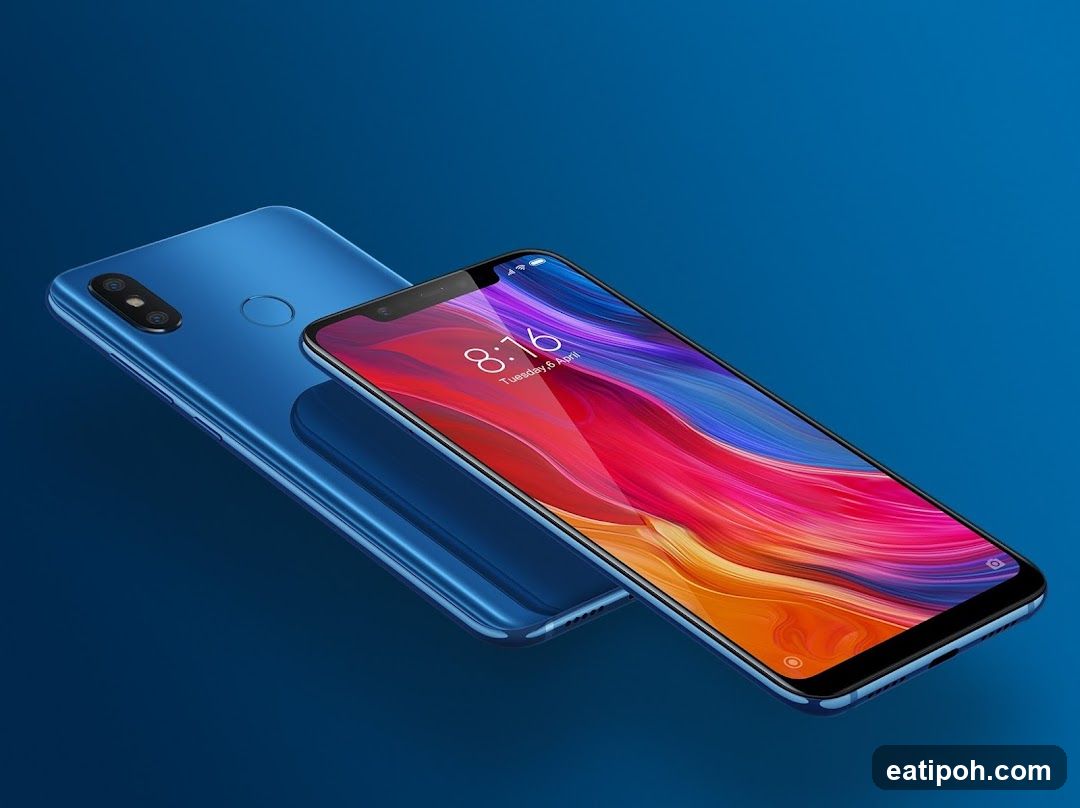 Blue Smartphone