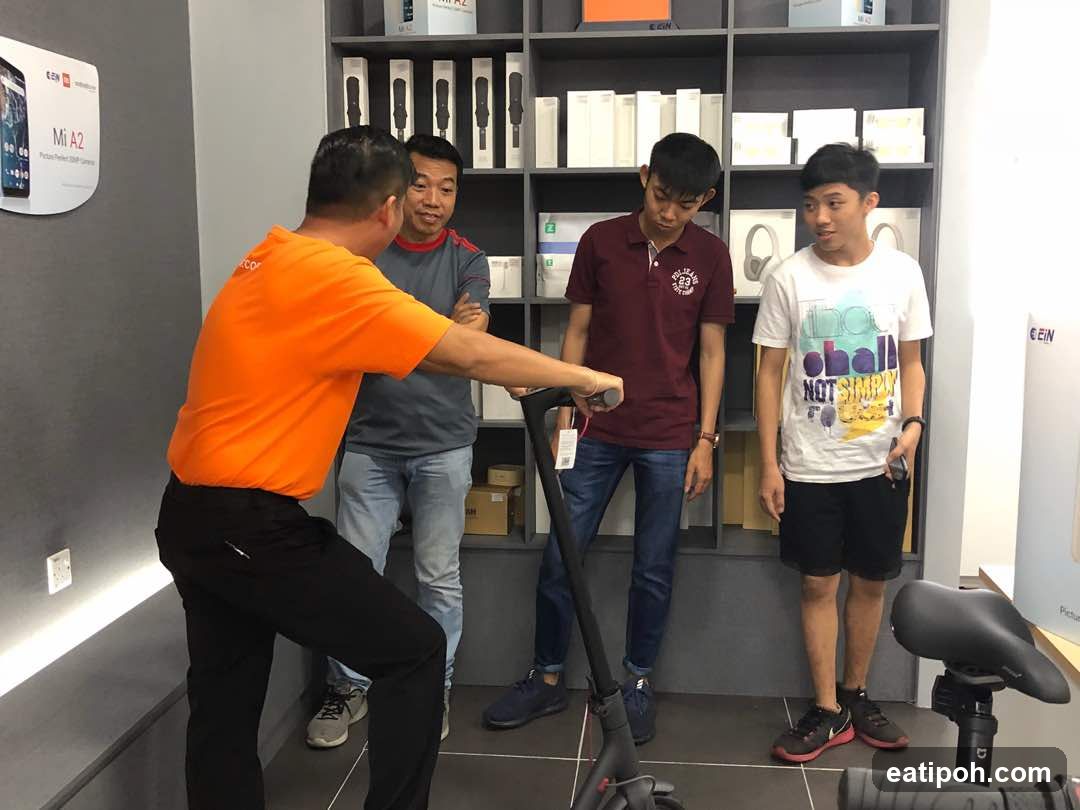 Sales demonstration