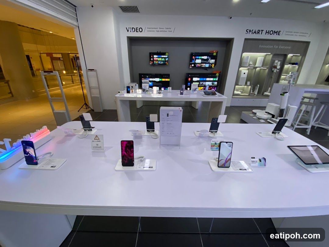 Electronics Store Display
