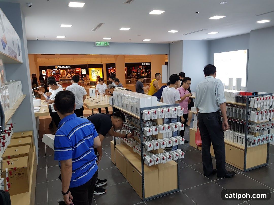Electronics Store Interior