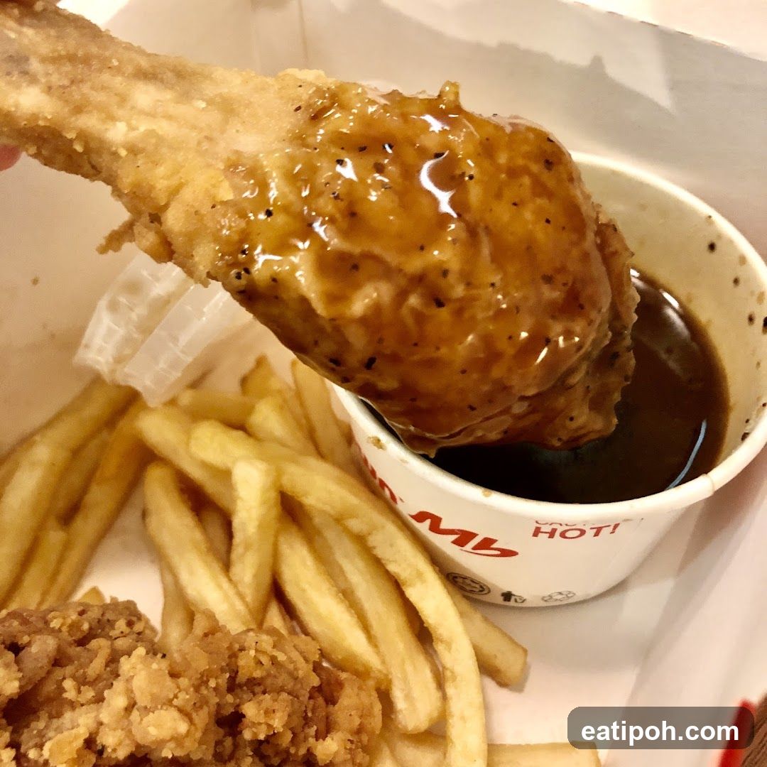 Fried Chicken and Fries