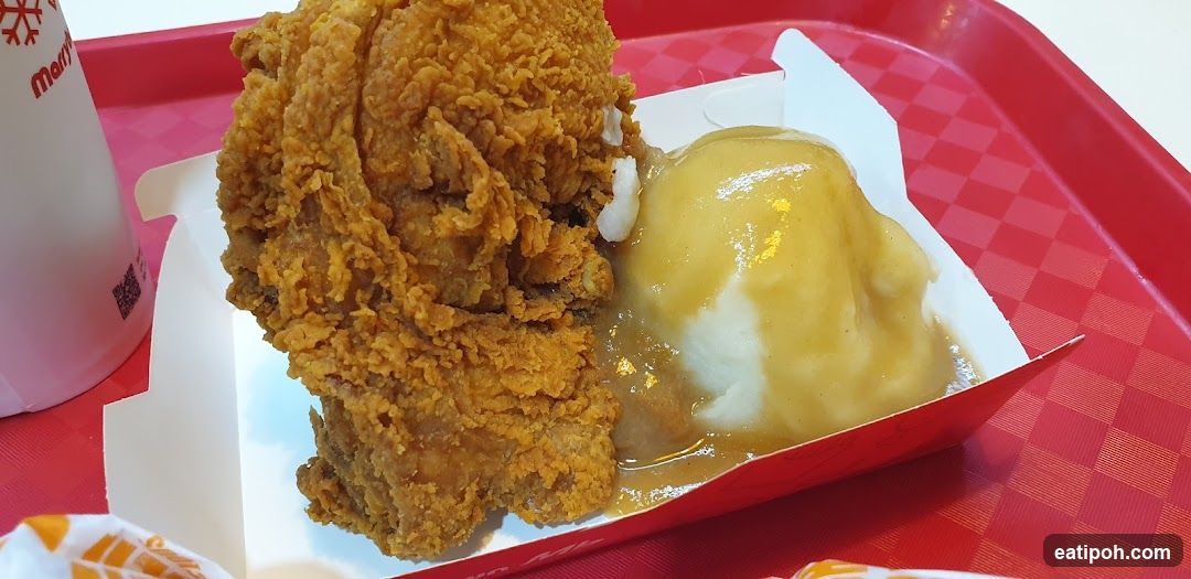 Fried Chicken and Mashed Potatoes