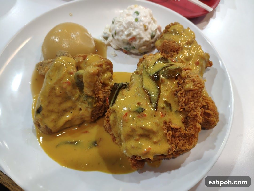 Fried Chicken with Curry Sauce