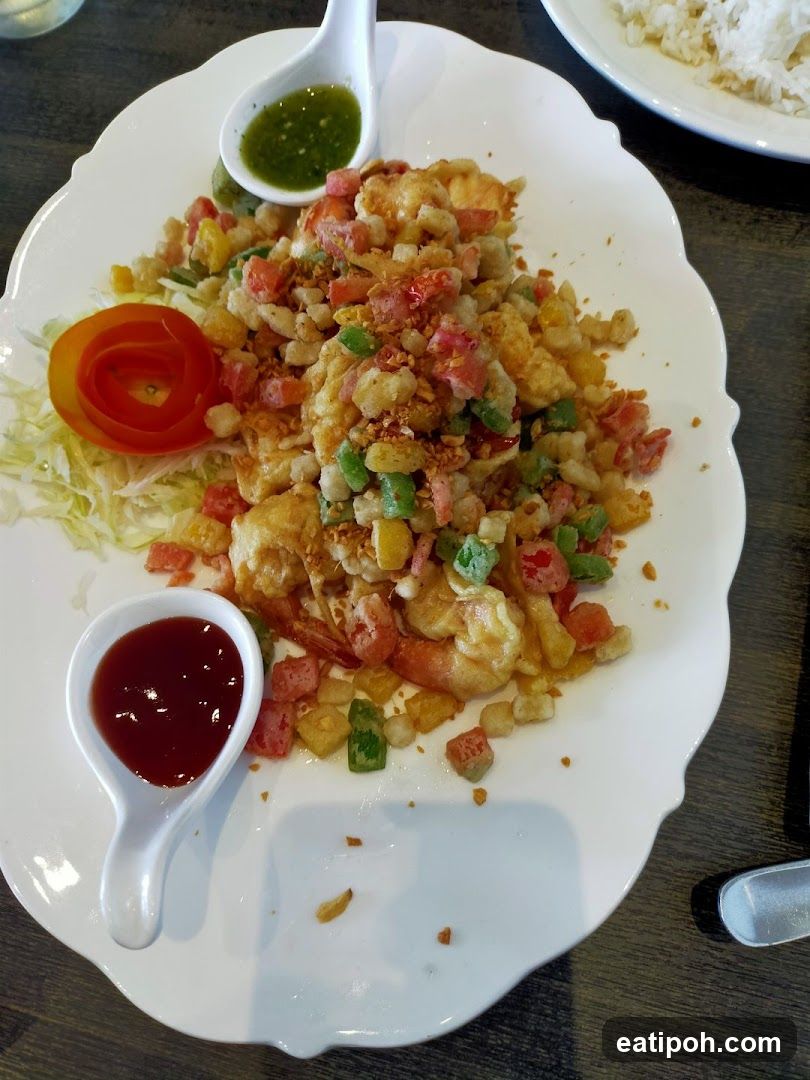 Fried Shrimp with Vegetables