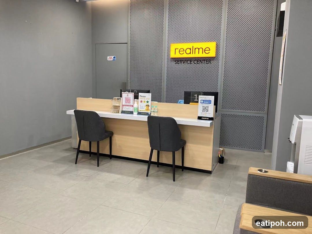 Realme Service Center Reception