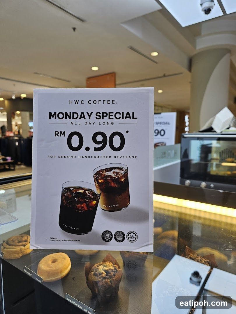 HWC Coffee Monday Special