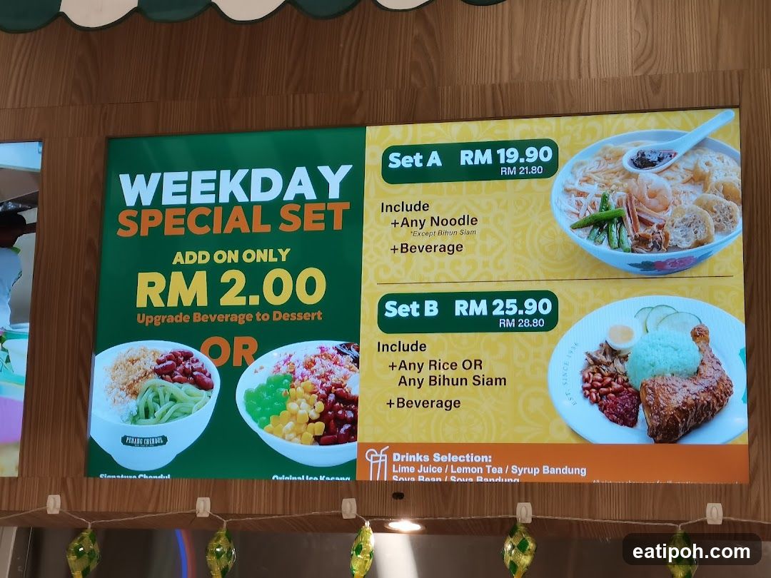 Weekday Special Set
