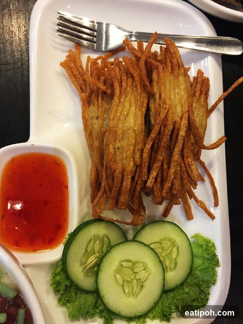 Fried Fish Cakes with Sweet Chili Sauce
