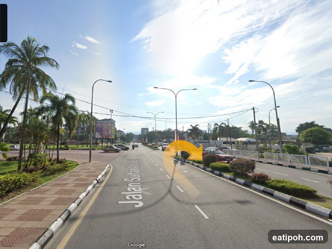 Street View with Perodua Dealership
