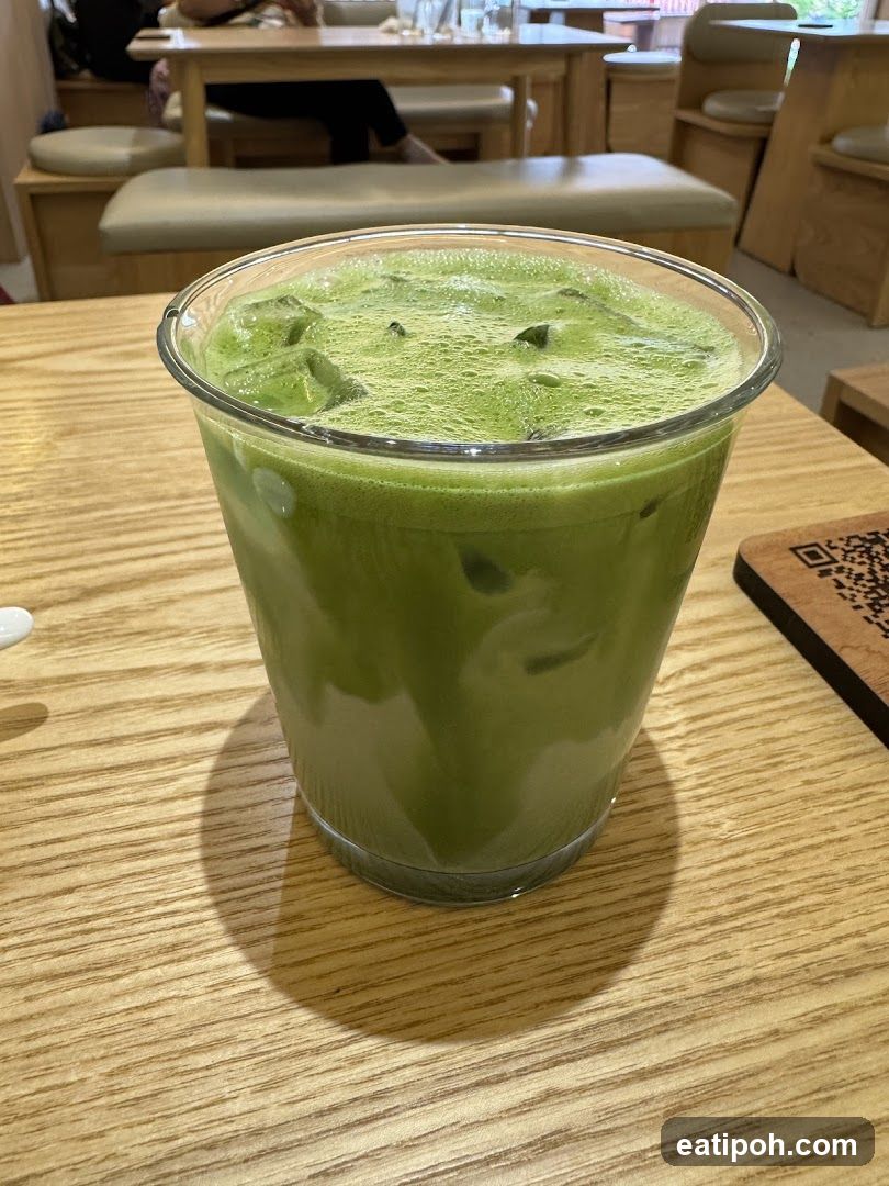 Iced Matcha Latte