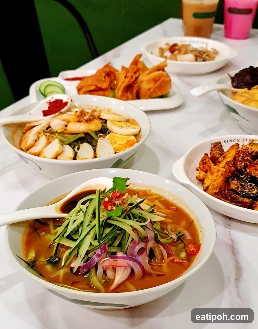 Assortment of Malaysian Dishes