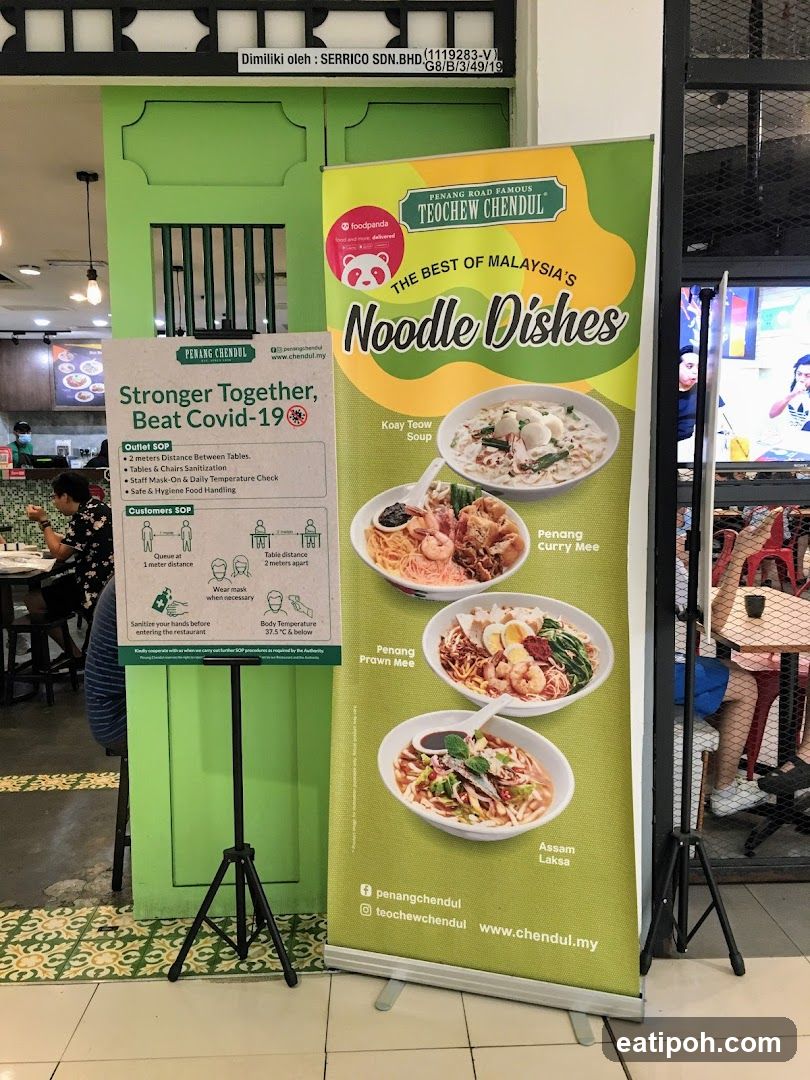 Penang Chendul Noodle Dishes