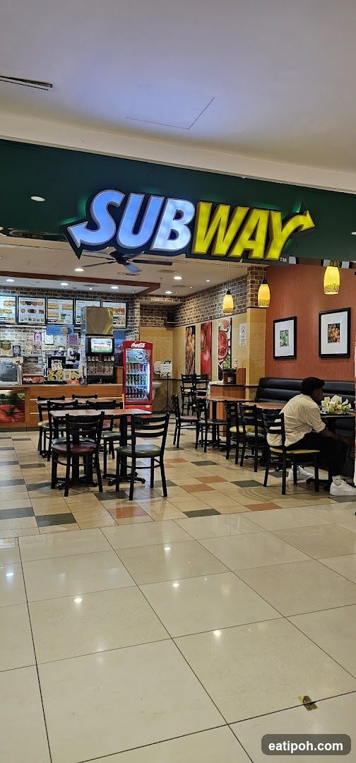 Subway Restaurant Interior